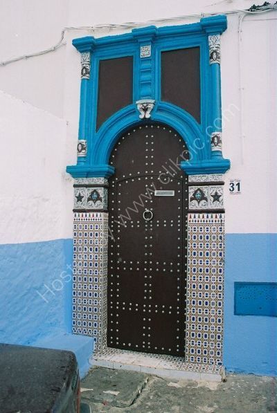 House Doorway, Oudaia Kasbah, Rabat